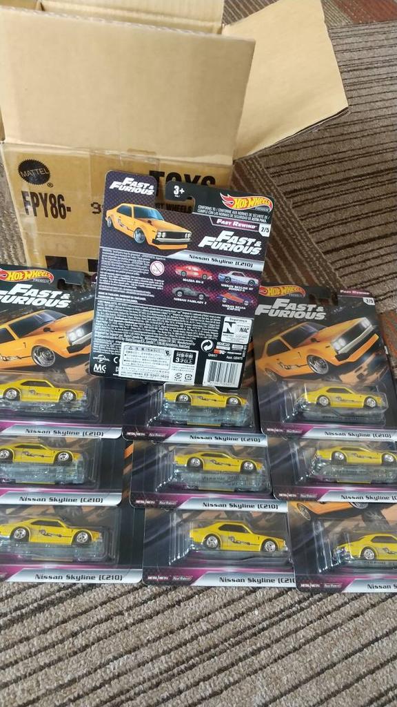 Hot Wheels Nissan Skyline Япония 10 единиц (С210)