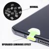 Luminous Anti-lost Cell Phone Dust Plug