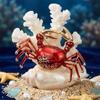 Классическая эмалированная брошь-краб для женщин, унисекс, модные булавки с морскими обитателями, для друзей, мероприятий, вечеринок, новые подарки, ювелирные украшения, аксессуары