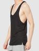 Adidas DJO86 Men's Workout Stringer Tank Top, Black/Black (IL1403), Size M
