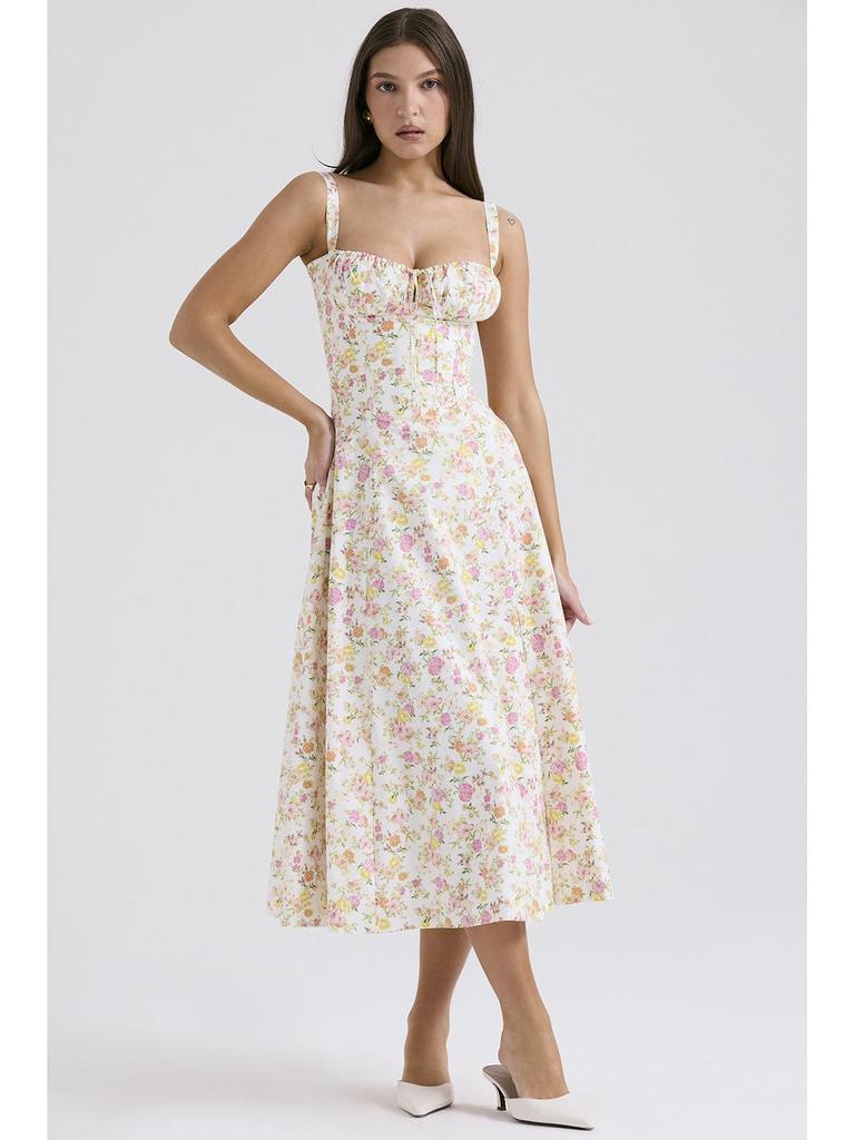 2026 Элегантное французское летнее платье-слинг высокого класса для женщин