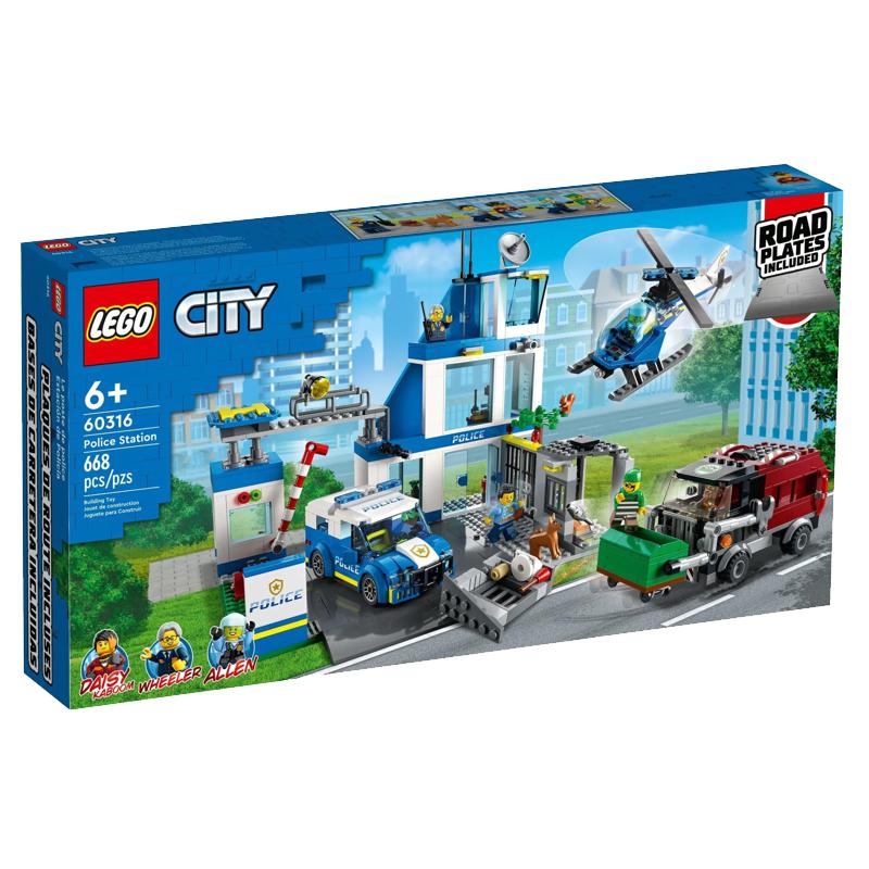 LEGO 60316 Конструктор Полицейский участок