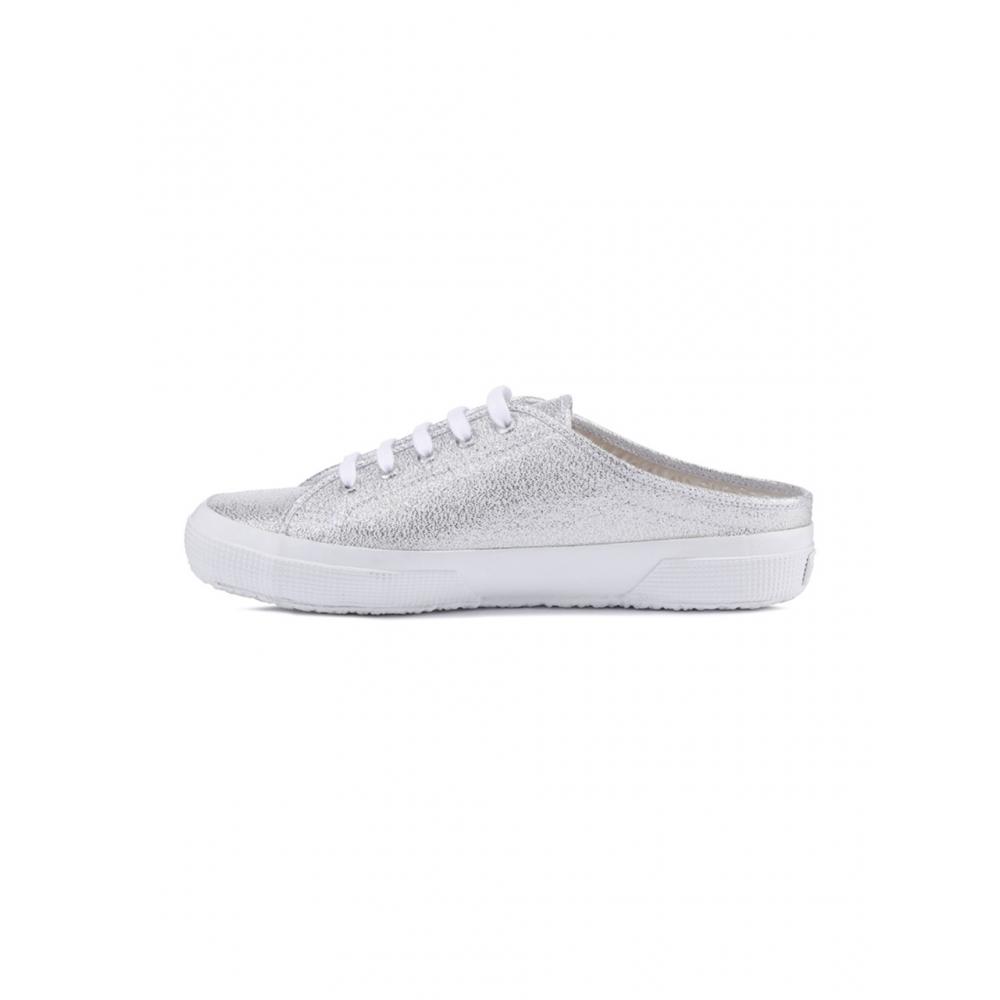 Superga S8117qw031 Superga 2401 телесные мулы с блестками серые