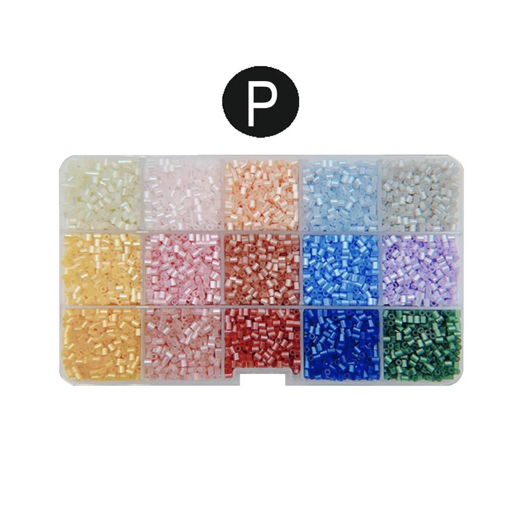 Yantjouet 15 цветов 2,6 мм Мини-бусины Набор цветов 650 шт. Hama Beads Пазл Игрушка Подарок Для Ребенка DIY Термобусины Для Ребенка Детский Подарок