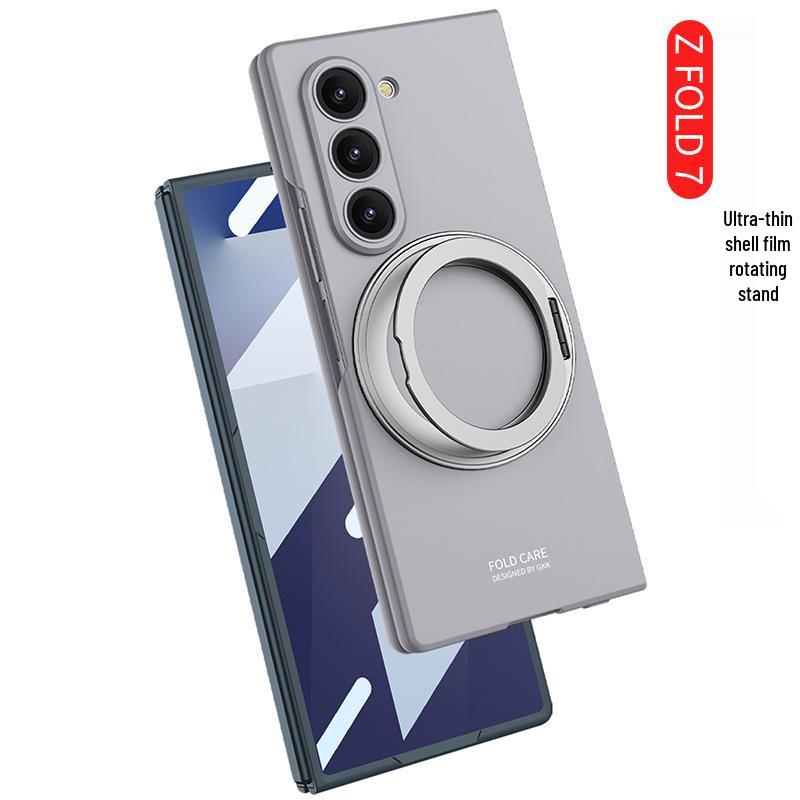 Тонкий чехол-подставка с вращением и беспроводной зарядкой для Samsung Z Fold7
