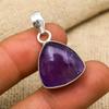 Amethyst Gemstone Handmade 925 Sterling Silver Adorable Pendant For Thanksgiving