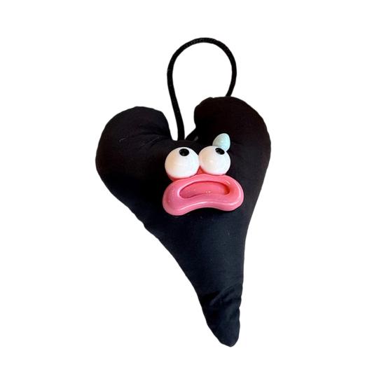 Yousheng Large Mouth Cartoon Doll Keychain with Lanyard Bag Hanging Decoration Smiling Doll Charm Key Holder Bag Accessory