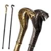 Cobra Head Luxury Walking Stick Canes Men Decorative Walking Cane Man Elegant Fashion Vintage Hand Cane Women Walking Stick