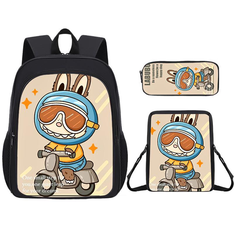 For Cartoon Backpack Kid With Graphic Design And Large Capacity Daily For