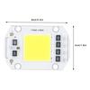 100W 220V Cold White High Power LED Chip High Voltage COB Light Source for Indoor Outdoor Use