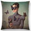 New Elegant Lady Cute Girl Shakespeare Imagine Fantasy Oil Painting Dreamy Feeling Fable Fate Thorw Pillow Case Cushion Cover