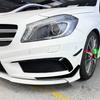 New For Mercedes Benz A Class W176 A180 A200 A250 A45 2013 2014 2015 Front Bumper Lip Spoiler Splitters Canards Body Kits
