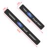 4Pcs Car Door Plate Carbon Fiber Threshold Protector 3D Sticker Decal For Ford Focus Mondeo Kuga Fiesta MK7 Escort Explorer Edge 2 4 MK2 MK4