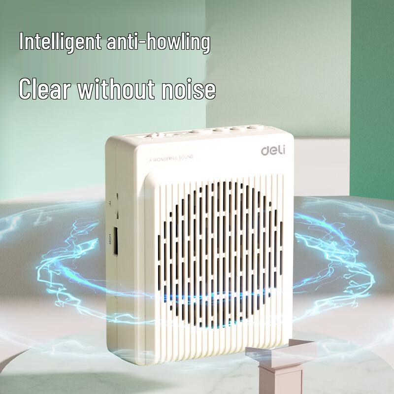 Deli LT920T 13W Wireless Portable Amplifier CN plug (adapter included)