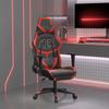 VidaXL Gaming Chair with Footrest Swivel Computer Chair Armchair Ergonomic Office Seat Interior Black and 3143677