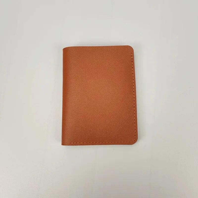 Новый женский тонкий кошелек с держателем для карт, складная пряжка, маленький кошелек, портативная банковская карта, водительские права, сверхлегкая сумка