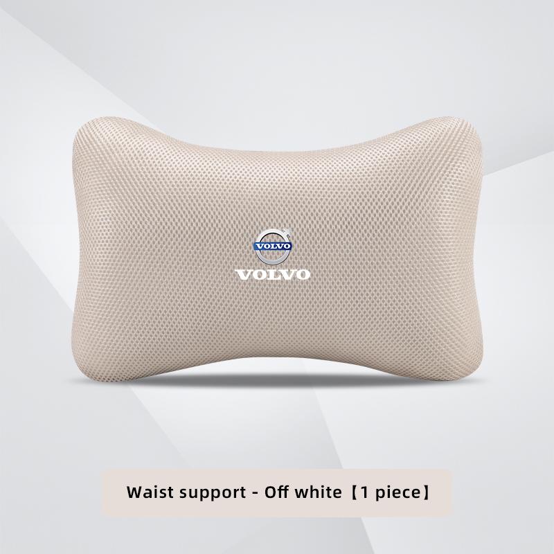 Car Seat Accessories Ice Silk Headrest Lumbar Support Pillow For Volvo XC90 V90 V60 XC60 V40 EC40 EX40 S80 S60 S90 C40 XC40 V70