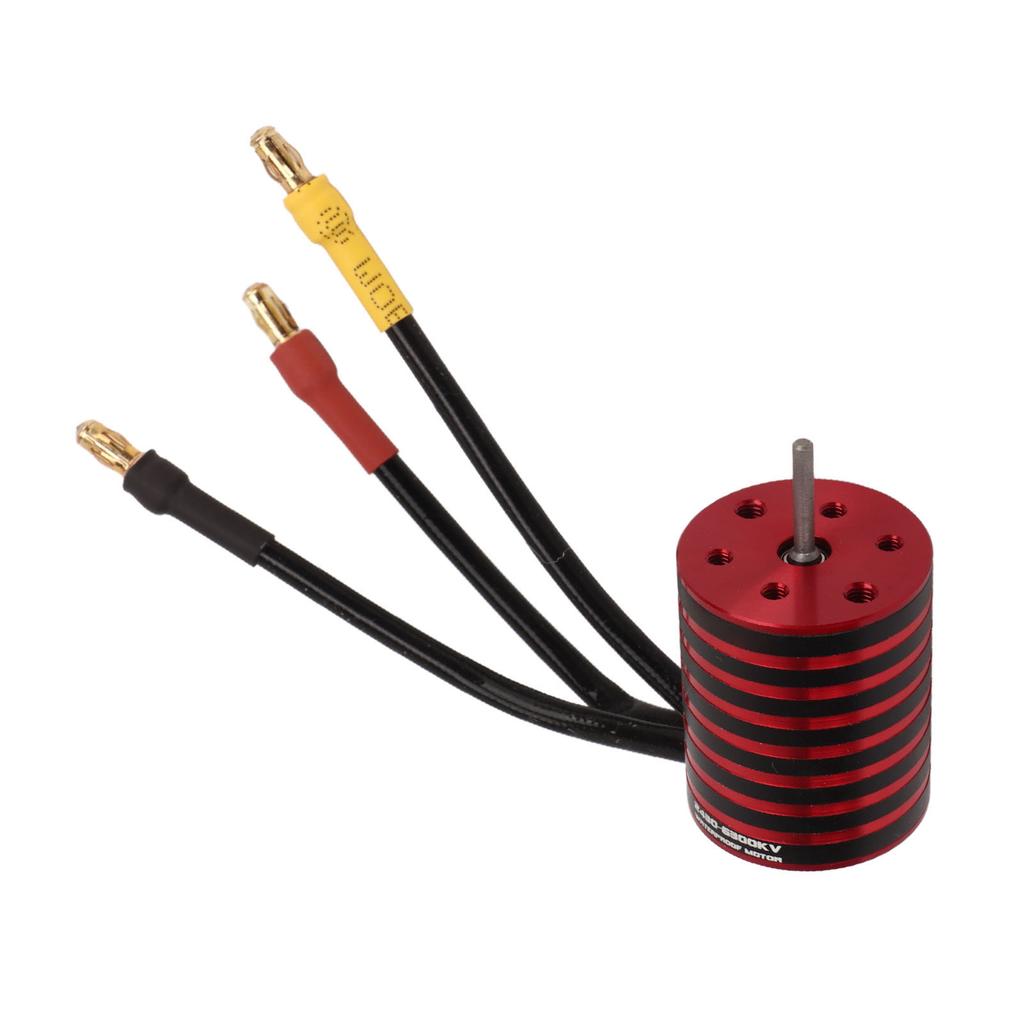 2430 Brushless Motor Large Torsion Fast Heat Dissipation Waterproof RC Car Motor for Traxxas 1 16 1 18 RC Car 6300KV