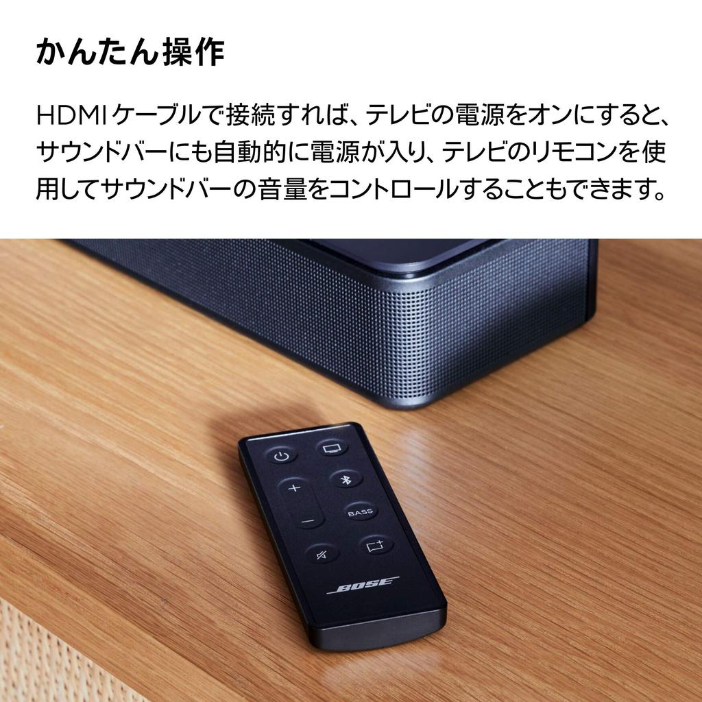 Телевизионный динамик Bose, Bluetooth, 59,4 см (W) x 5,6 см (ЧАС) х 10,2 см (D), 2,0 кг, Черный