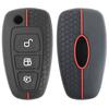 Брелок с кнопкой 3 Силиконовый чехол Оболочка Держатель Для Ford B C S Max Grand C Max Fiesta Focus Kuga Mondeo Fushion Ecosport 2012