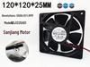 Pengda Lantu SJ1225HD1 12V Осевой вентилятор с высоким воздушным потоком и подшипником качения для корпуса и шкафа