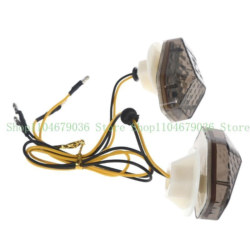 652F 2x Motorcycle LED Turn Flashing Light Lamp For GSXR 600