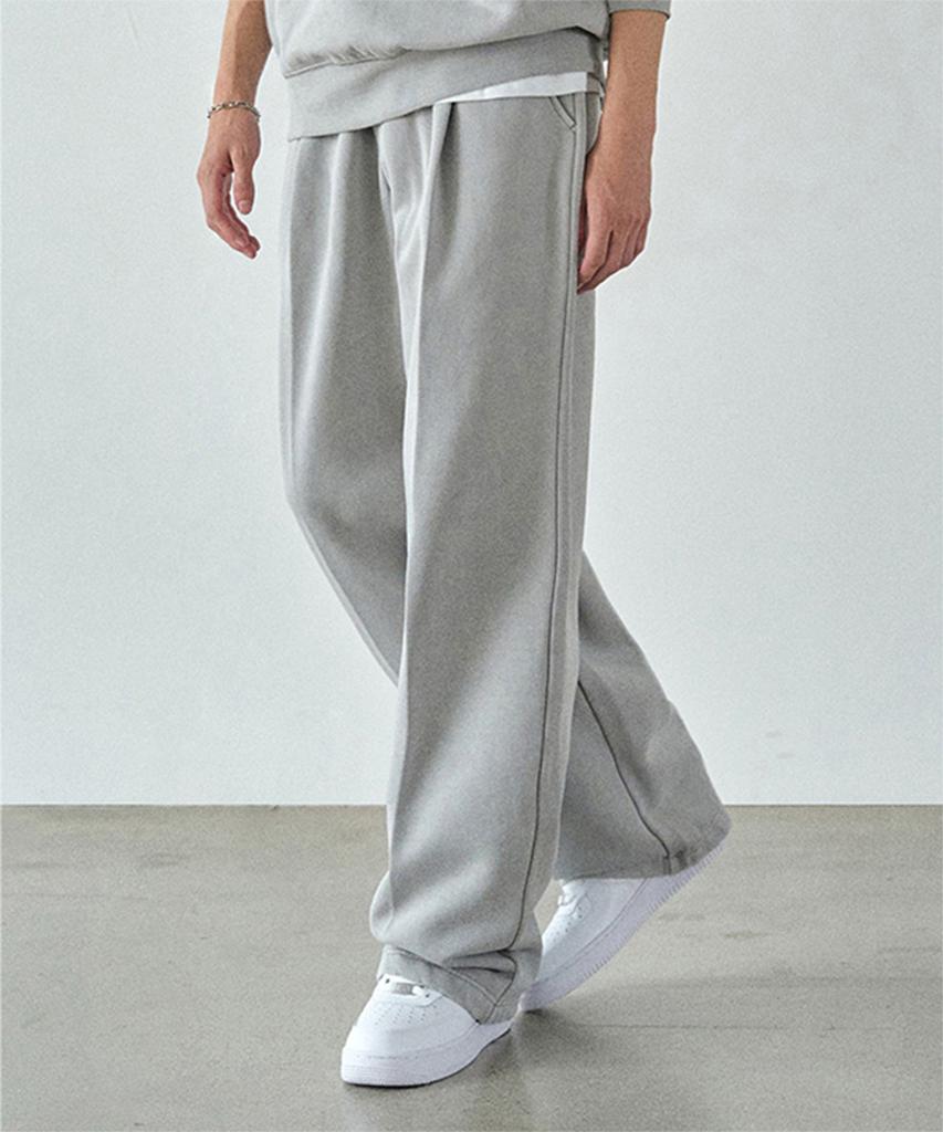 COSTUME O’CLOCK Wide One-Pleat Sweatpants 8 Color Coospt207