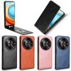 Кожаные флип-чехлы для ZTE Blade A75 5G / Nubia Focus / Nubia Calf Up And Down флип-чехол из искусственной кожи прочный защитный чехол