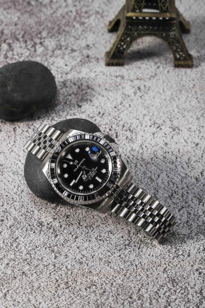 HAMAYOTA Submariner Мужские Автоматические Дайверские Часы Японский Механизм Сапфир