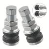 10Pcs Car Tire Valve Short Stems Short Stem With Rubber Gasket For ATVs lawn mowers go-karts boat trailers motorcycles