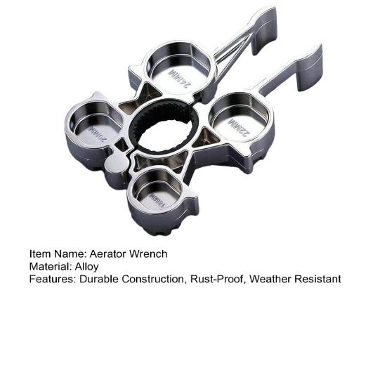 12-в-1 Ключ для аэратора Прочный Металлический Спрей-насадка для смесителя Удаление Инструмент Ремонт сантехники кухонной и ванной раковины