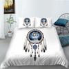 Wolf Digital Printing Quilt Cover Pillowcase Two Three Piece Set Polyester