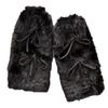 Fuzzy Plush Boot Cuffs Bowknot Ribbon Plush Stockings JK Boot Cover  Sweet Harajuku Style