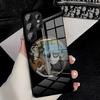 Чехол для телефона S-Sally Face для Samsung A25 A13 A33 5G A54 A36 A35 A56 A52 A14 Ударопрочная стеклянная крышка
