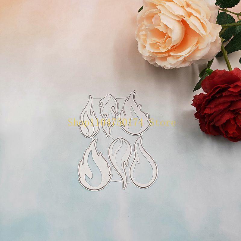 Carbon Steel Flame Suit Cutting Die Embossing Stencil Template Mold DIY Paper A top sale