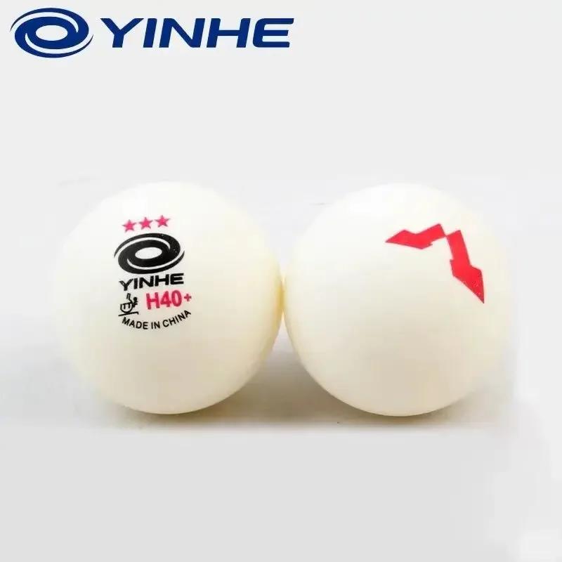 Оригинальные шарики для пинг-понга Yinhe WTT 2024 Гранд-слэма в Сингапуре Настольный теннис Шарики Шов H40+ ABS Новые материалы