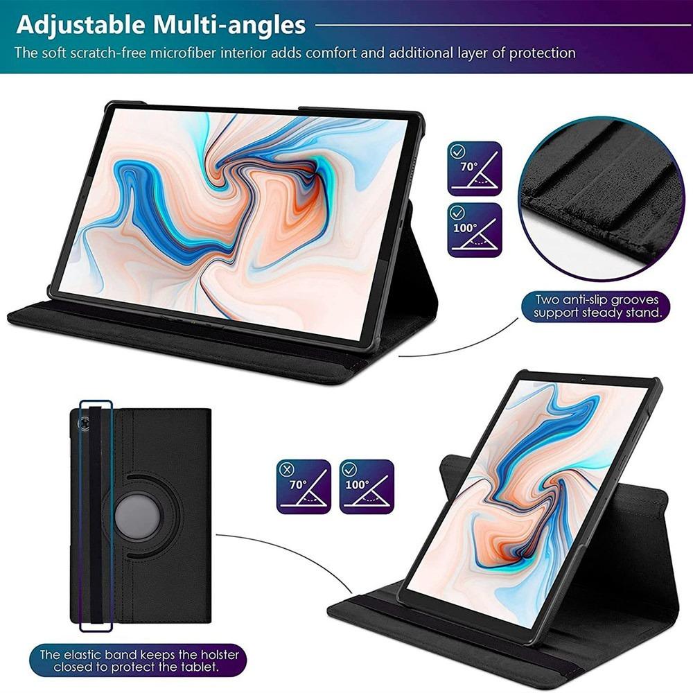 Чехол для планшета Samsung Galaxy Tab A8 Чехол для Samsung Tab A8 10.5 SM-X200/SM-X205 Поворотный на 360 градусов кожаный чехол