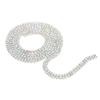1 Yard 2 Rows Close Rhinestone Chain High Gloss 90cm Length AB Rhinestone Chain for DIY Jewelry
