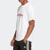 Adidas Футболка с коротким рукавом и круглым вырезом с логотипом, мужская белая GD6009