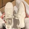 2025 New Summer Soft-soled Casual Sports Shoes Flat-soled Versatile Little White Shoes Retro Forrest Training Shoes Women's