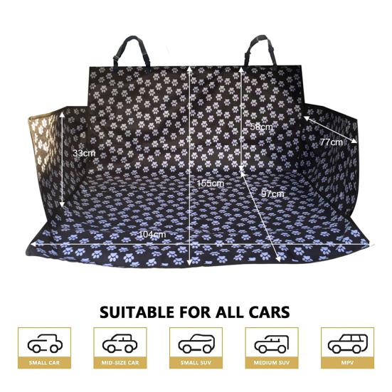 Защитная подушка для багажника внедорожника Водонепроницаемая Легко устанавливается Моющаяся Поддерживает чистоту автомобиля Коврик для багажника внедорожника подходит для домашних животных