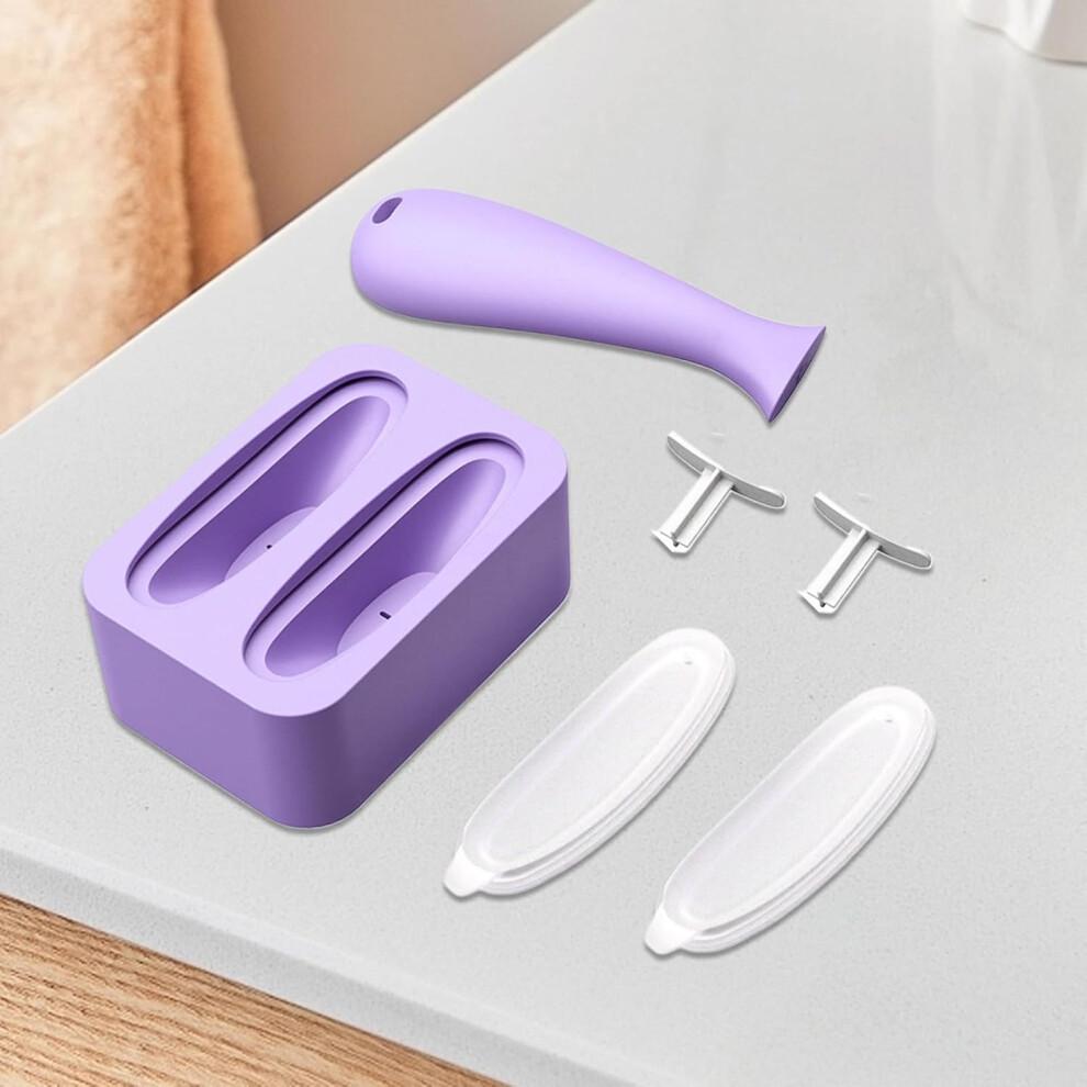 Face Ice Mold Silicone Cooling Massager Facial Cold Care Face Roller Ice For Women And Men Home Spa Daily Routine