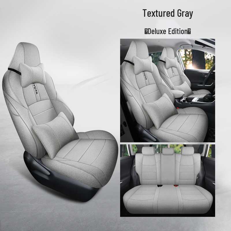 Всесезонные дышащие чехлы на сиденья с полным покрытием для Toyota Highlander