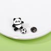 Craft Panda Skateboard Brooch Trinket Giant Panda Shape Badge  Girls/Boy Bag Gifts