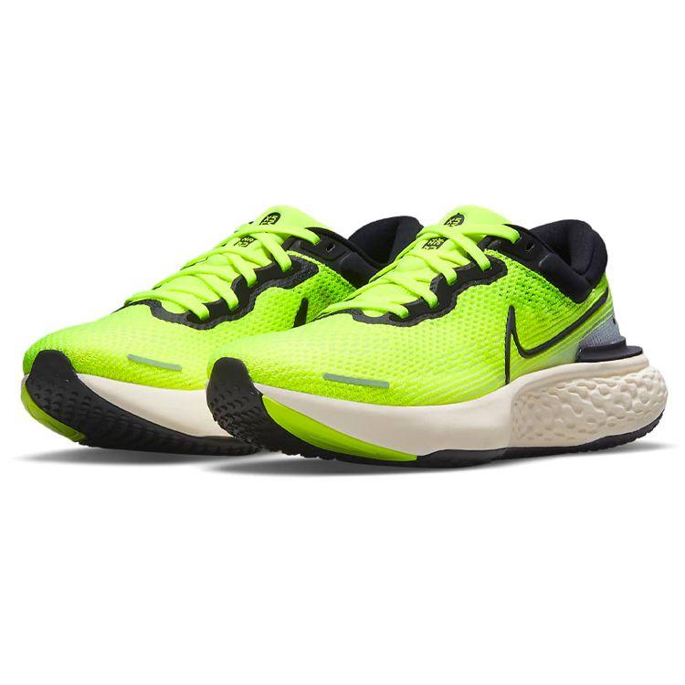 Nike Мужские кроссовки ZoomX Invincible Run Flyknit Volt Green Barely-Volt Black CT2228-700