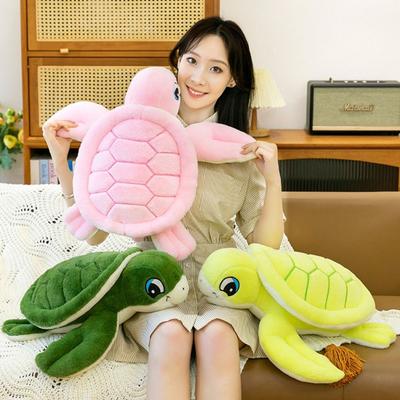 Коллекция Плюшевые Игрушки Морская Черепаха Мягкая Кукла Животное Черепаха Подушка Животное Морская Черепаха Декор для Автомобиля