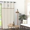 Eyelet Curtain 135x250 Cm AIMEE, by Soleil d'Ocre