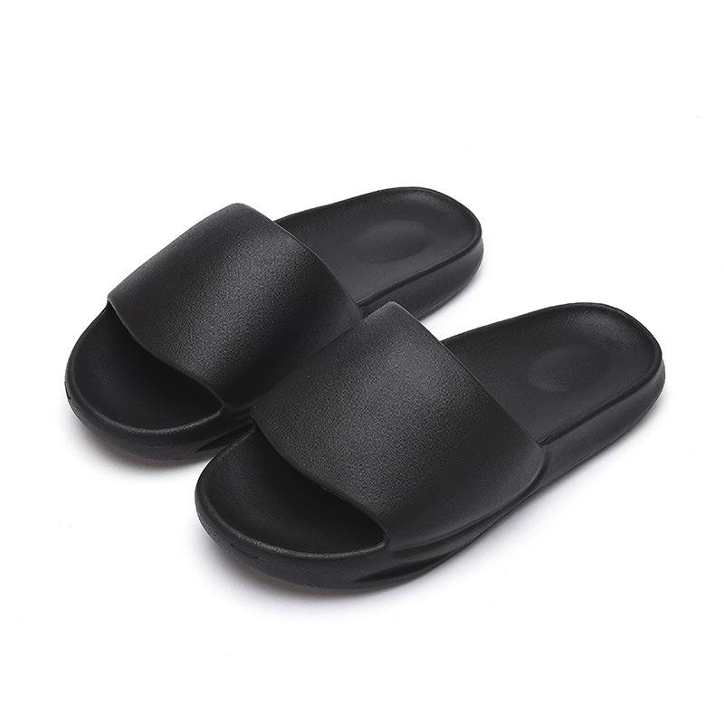 Женские тапочки, мягкие женские/мужские тапочки с толстой подошвой, женские тапочки для ванной комнаты, противоскользящие, бесшумные тапочки с дезодорантом