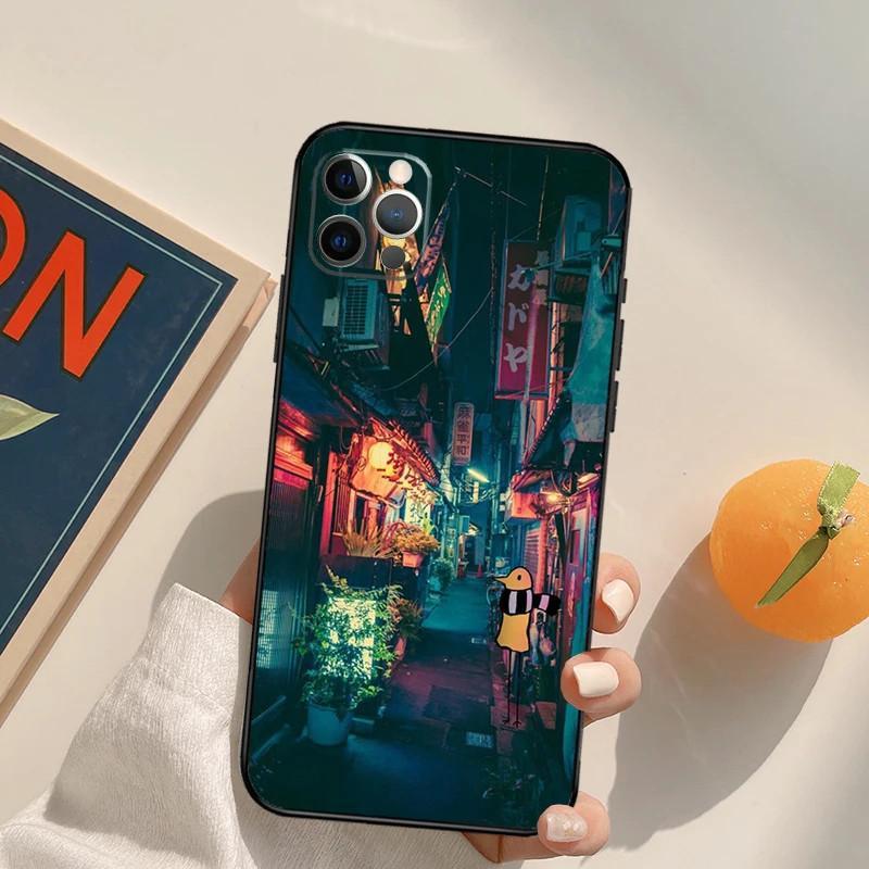 Чехол для мобильного телефона Apple Iphone15 Mini, чехол для мобильного телефона Good Night Pengpeng, окрашенный чехол для телефона Huawei Anti-Drop Hand
