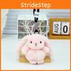 Rabbit Giraffe Cute Panda Animal Plush Keychain Toy Decoration Gift Keyrings